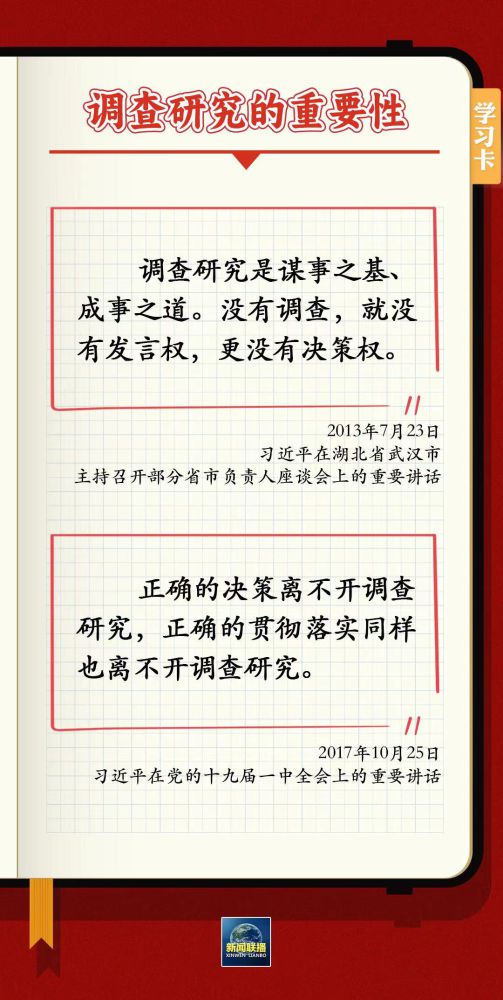 學(xué)習(xí)卡丨如何深入調(diào)查研究？跟總書(shū)記學(xué)習(xí)“五字訣”