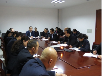 集團(tuán)黨委成員、紀(jì)委書記李志明來我司宣講黨的十九大精神